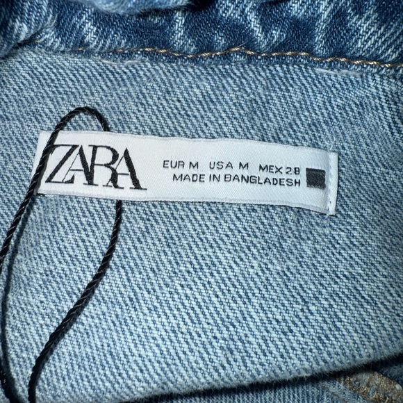 Zara Light Blue Denim Garment - Picture 2 of 2